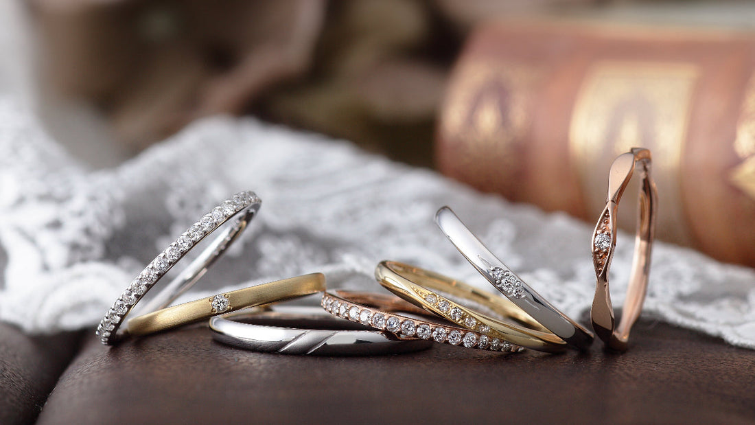 Ankhore pair ring collection. A brand image of wedding and engagement rings designed to express shared love and meaningful connection.