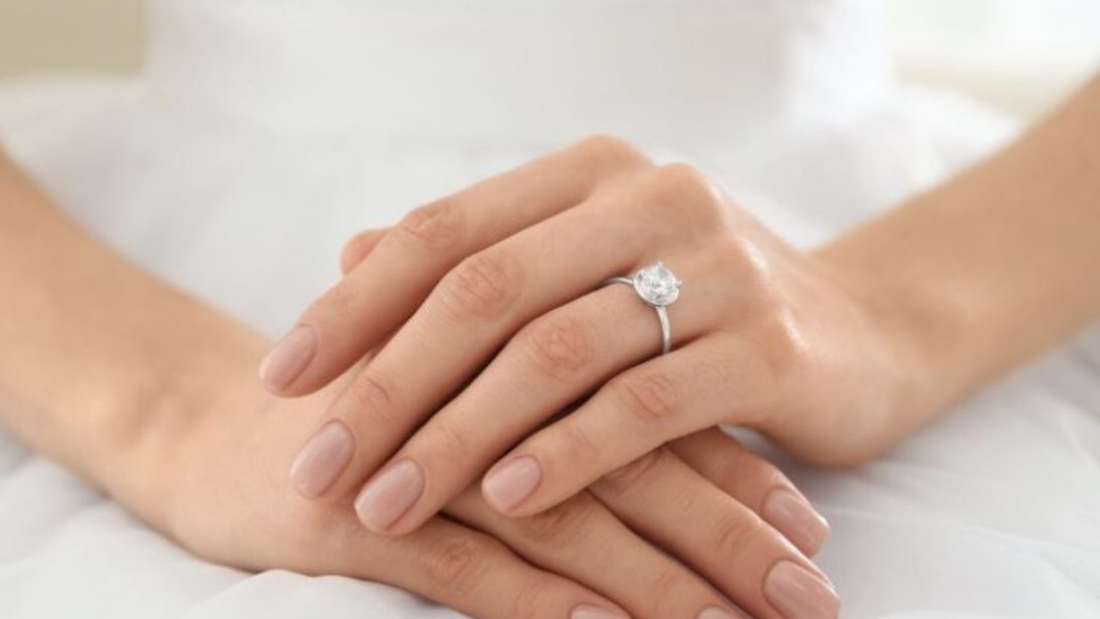 Simple is best！ The classic engagement ring！