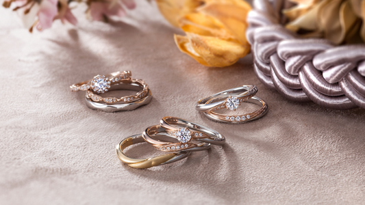 Japanese wedding and engagement rings made in Japan with Japanese craftsmanship.” AGLOBE” online site. You can always find the ring of your choice on this site!