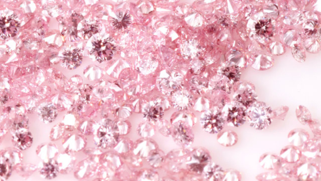 Pink Diamond Engagement and Wedding Ring Brand