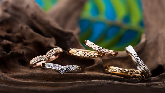 mauoli Hawaiian heirloom wedding ring with deep family love and protection symbolism