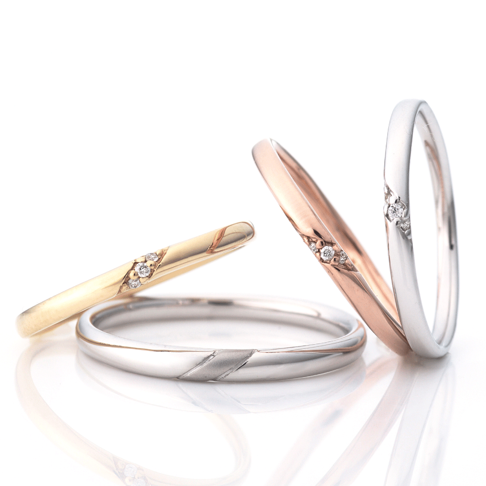 "casual and simple wedding ring （wedding band,marria,pairrings）from the Aglobe japan's Ankhore collection.
K18 pink gold（rose gold）,K18 Yellow Gold and K18 White Gold wedding ring （wedding band,marriage ring） with natural texture.
Straight type Rings with surface treatment."