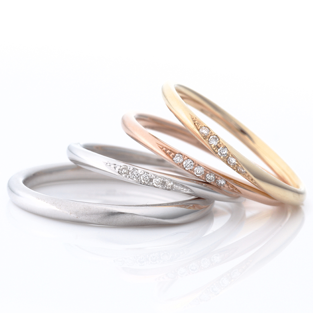 "casual and simple wedding ring （wedding band,marria,pairrings）from the Aglobe japan's Ankhore collection.
K18 pink gold（rose gold）,K18 Yellow Gold and K18 White Gold wedding ring （wedding band,marriage ring） with natural texture.
Straight type Rings with surface treatment."