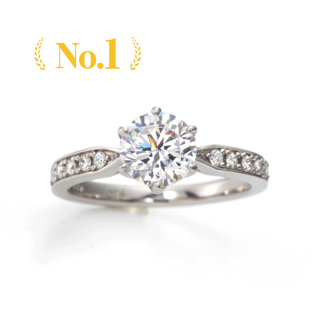 Lab-grown diamond engagement ring with 0.5ct to 1.0ct center stone.
Platinum900 engagement ring with 0.5ct to 1.0ct lab-created diamond.
Sustainable lab-grown diamond ring for proposal or engagement.