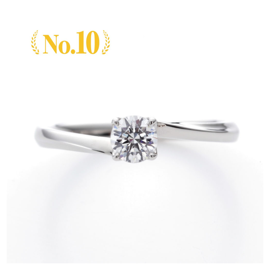 "AGLOBE JAPAN's ironoha bridal ring with lab-grown diamond in wave design.
Platinum900 engagement ring with Japanesestyle,Standard and simple texture.
"
