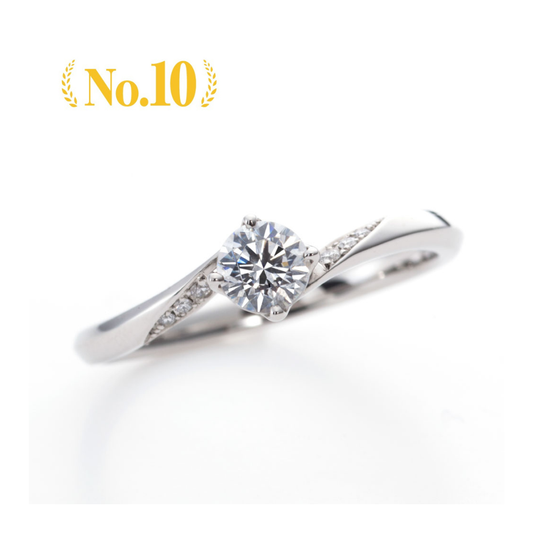 "AGLOBE JAPAN's ironoha bridal ring with lab-grown diamond in wave design.
Platinum900 engagement ring with Japanesestyle,Standard and simple texture.
"