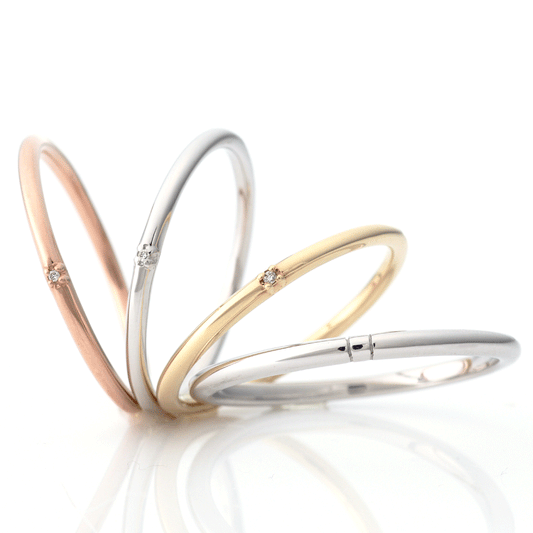 "casual and simple wedding ring （wedding band,marria,pairrings）from the Aglobe japan's Ankhore collection.
K18 pink gold（rose gold）,K18 Yellow Gold and K18 White Gold wedding ring （wedding band,marriage ring） with natural texture."