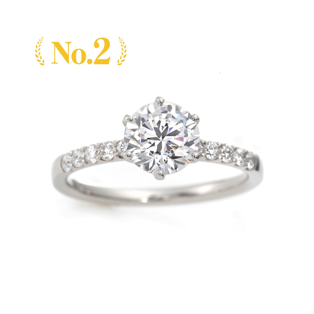 Lab-grown diamond engagement ring with 0.5ct to 1.0ct center stone.
Platinum900 engagement ring with 0.5ct to 1.0ct lab-created diamond.
Sustainable lab-grown diamond ring for proposal or engagement.