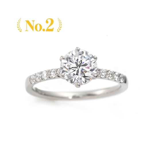 Lab-grown diamond engagement ring with 0.5ct to 1.0ct center stone.
Platinum900 engagement ring with 0.5ct to 1.0ct lab-created diamond.
Sustainable lab-grown diamond ring for proposal or engagement.
