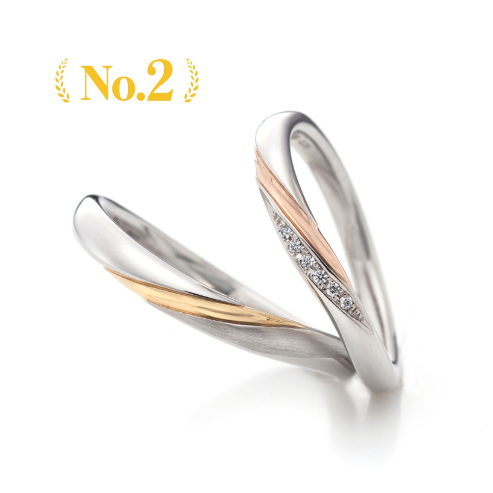 "standard wedding ring （wedding band,marriage ring）from the Aglobe japan's Stel Giurare collection.
Combination marriage ring（wedding ring,wedding band） in platinum and K18 pink gold （K18 Yellow Gold）.
Combination wedding ring （wedding band,marriage ring） with luxury and European texture.
Rings with surface treatment."