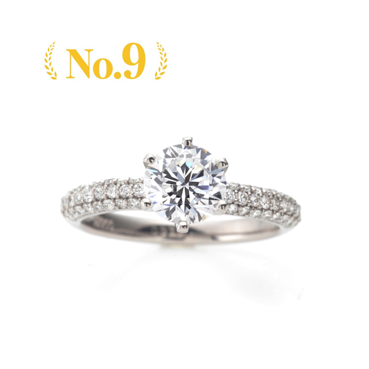 Lab-grown diamond engagement ring with 0.5ct to 1.0ct center stone.
Platinum900 engagement ring with 0.5ct to 1.0ct lab-created diamond.
Sustainable lab-grown diamond ring for proposal or engagement.