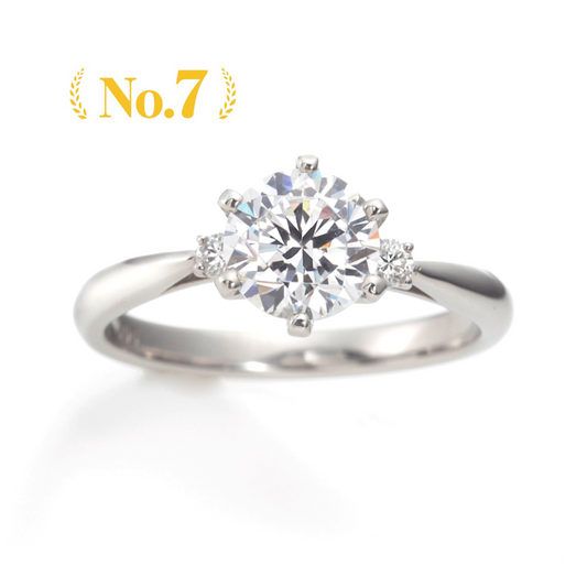 AGLOBE JAPAN's AmourANNIVERSARY DIAMOND ring with lab-grown diamond in Straight design.