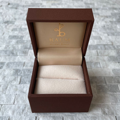 Original AGLOBE JAPAN branded ring box（image of jewelry case） with logo for engagement or wedding ring（wedding bands） gift packaging