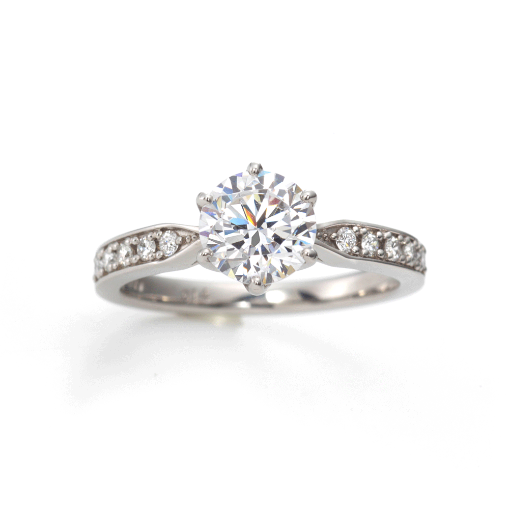 
Lab-grown diamond engagement ring with 0.5ct to 1.0ct center stone.
Platinum900 engagement ring with 0.5ct to 1.0ct lab-created diamond.
Sustainable lab-grown diamond ring for proposal or engagement.
