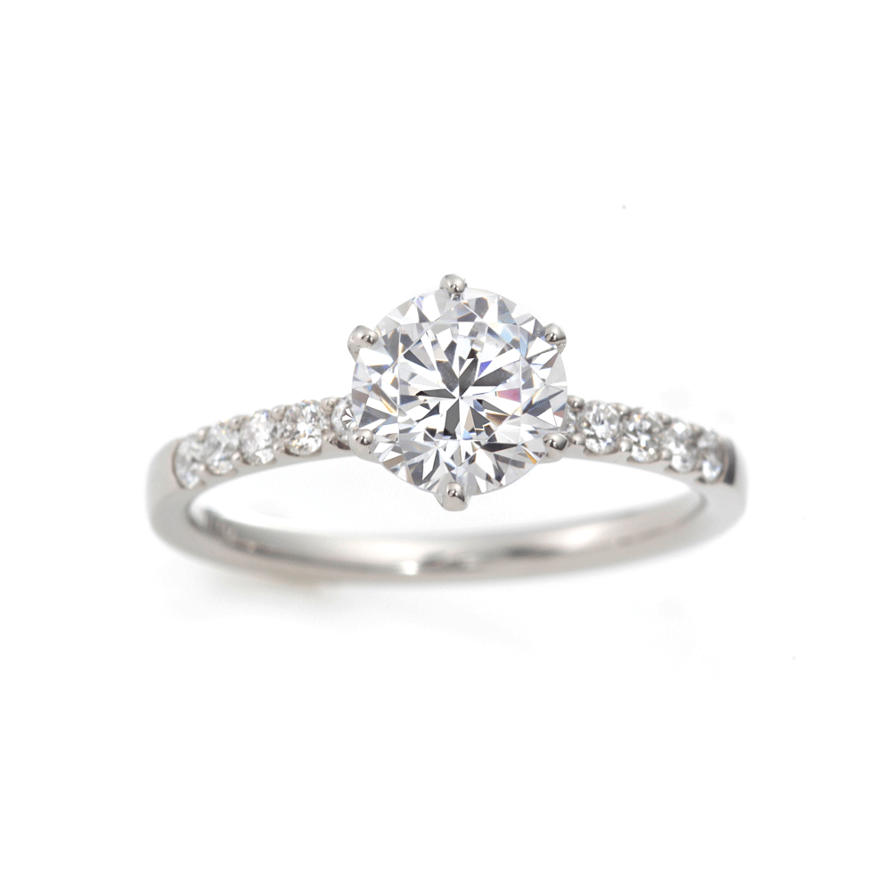 
Lab-grown diamond engagement ring with 0.5ct to 1.0ct center stone.
Platinum900 engagement ring with 0.5ct to 1.0ct lab-created diamond.
Sustainable lab-grown diamond ring for proposal or engagement.
