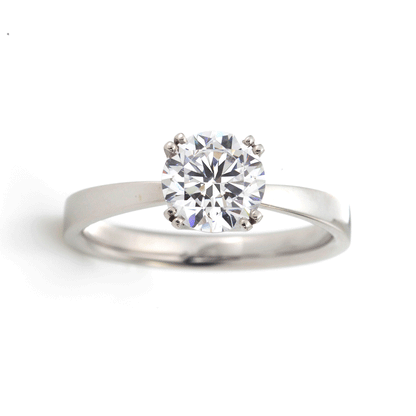 Lab-grown diamond engagement ring with 0.5ct to 1.0ct center stone.
Platinum900 engagement ring with 0.5ct to 1.0ct lab-created diamond.
Sustainable lab-grown diamond ring for proposal or engagement.