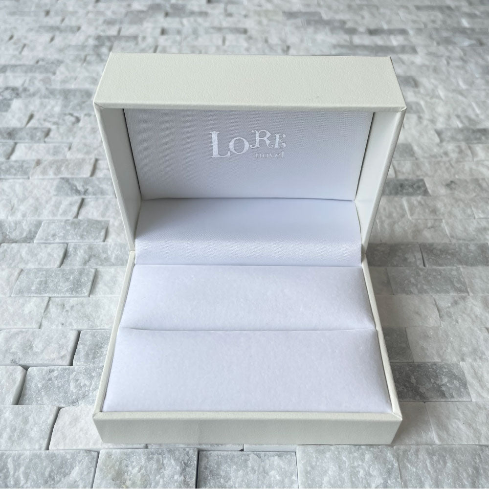 Original AGLOBE JAPAN branded ring box（image of jewelry case） with logo for engagement or wedding ring（wedding bands） gift packaging