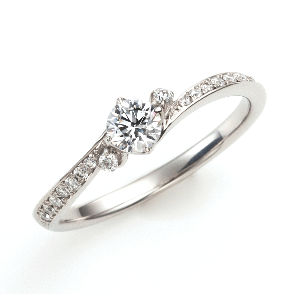 "AGLOBE JAPAN's Aimeroir bridal ring with lab-grown diamond in wave design.
Platinum900 engagement ring with cute,unique,simple and unique texture.
Platinum900 engagement ring with cute,unique,simple and standard texture."