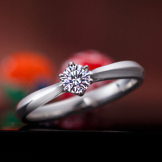 "AGLOBE JAPAN's ironoha bridal ring with lab-grown diamond in Straight design.
Platinum900 engagement ring with Japanesestyle,Standard and simple texture.
"