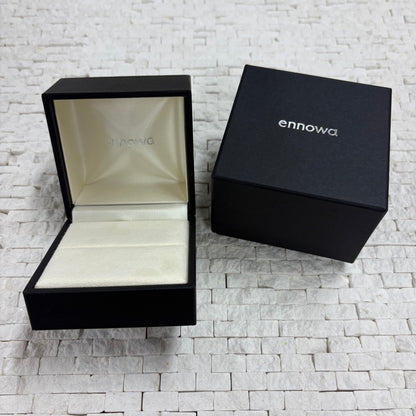 Original AGLOBE JAPAN branded ring box（image of jewelry case） with logo for engagement or wedding ring（wedding bands） gift packaging