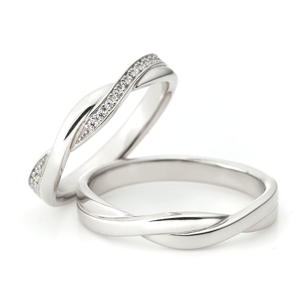 "cute wedding ring （wedding band,marriage ring）from the Aglobe japan's Aimeroir collection.
Platinum900 wedding ring （wedding band,marriage ring） with simple and standard texture."