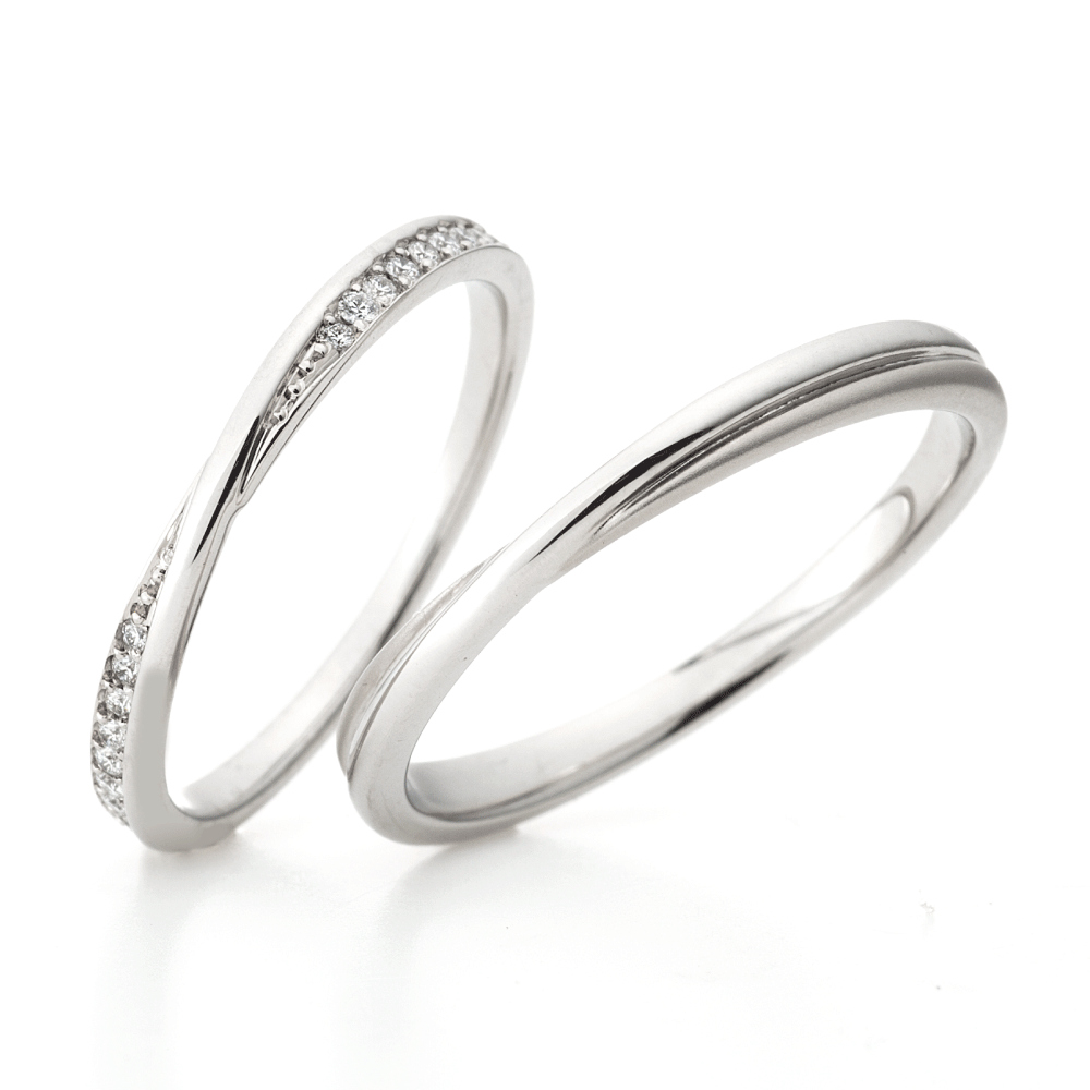 "cute wedding ring （wedding band,marriage ring）from the Aglobe japan's Aimeroir collection.
Platinum900 wedding ring （wedding band,marriage ring） with simple and standard texture.
Rings with surface treatment."