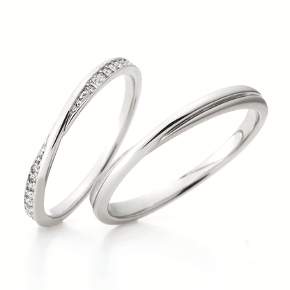 "cute wedding ring （wedding band,marriage ring）from the Aglobe japan's Aimeroir collection.
Platinum900 wedding ring （wedding band,marriage ring） with simple and standard texture.
Rings with surface treatment."