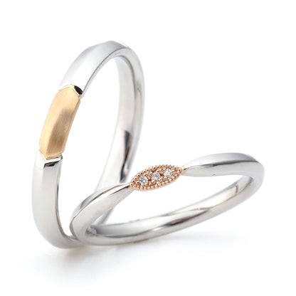 "antique,European,luxury and Simple wedding ring （wedding band,marriage ring）from the Aglobe japan's PRIMA PORTA collection.
Combination marriage ring（wedding ring,wedding band） in platinum and K18 Yellow Gold （K18 Pink Gold,rose gold）.
Platinum900  and K18 Yellow Gold （K18 Pink Gold,rose gold）wedding ring （wedding band,marriage ring） with antique and European texture.
"