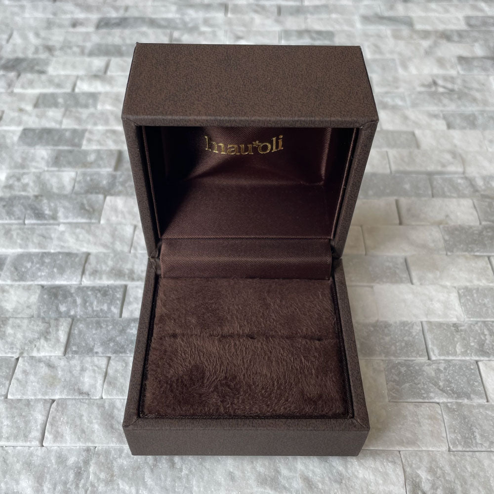 Original AGLOBE JAPAN branded ring box（image of jewelry case） with logo for engagement or wedding ring（wedding bands） gift packaging